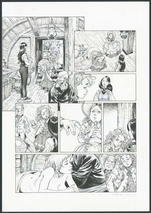 Planche noir et blanc, Shi, Revenge ! (T.3), Josep Homs