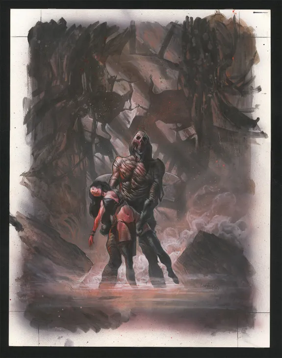 Cover, Le Serment de l'Ambre, Portendick (T.2), Mathieu Lauffray