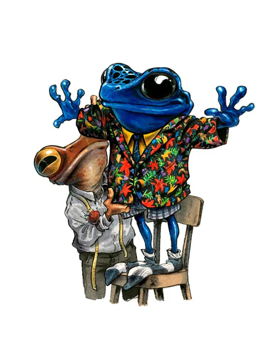Illustration couleur,  Guznag