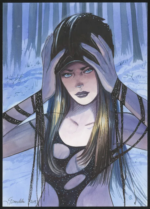 Illustration couleur, Kebek, Adamante (T.2), Philippe Gauckler