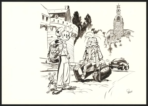 Cover, Spirou et Fantasio,  Yoann