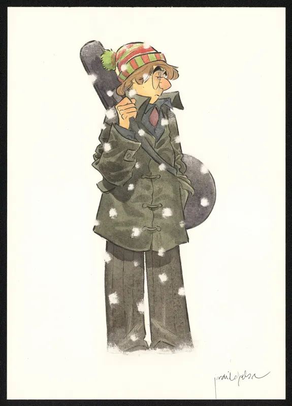 Colored illustration, Les Beaux étés, La Fugue (T.5), Jordi Lafebre