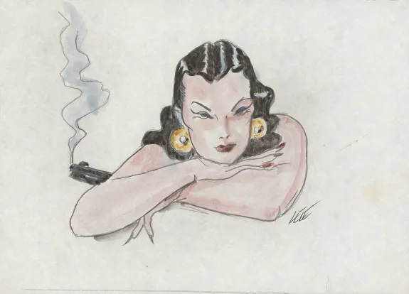 Colored illustration, Lele Vianello