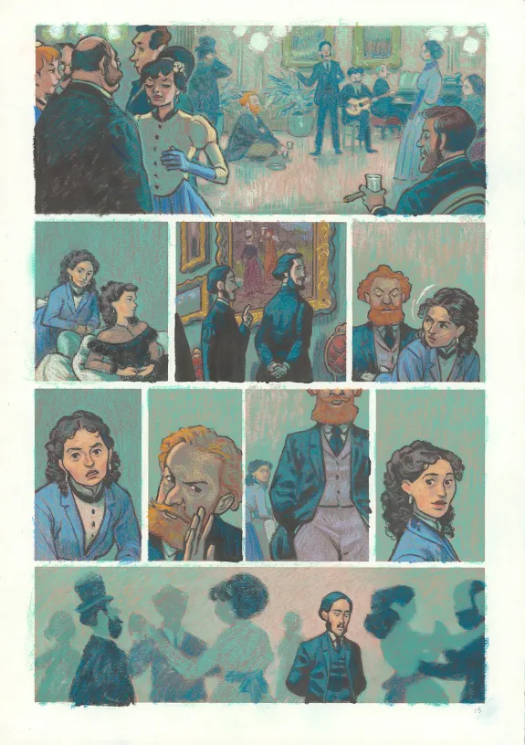 Planche couleur, Degas, La Danse de la Solitude,  Efa