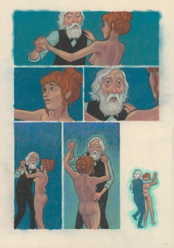 Planche couleur, Degas, La Danse de la Solitude,  Efa