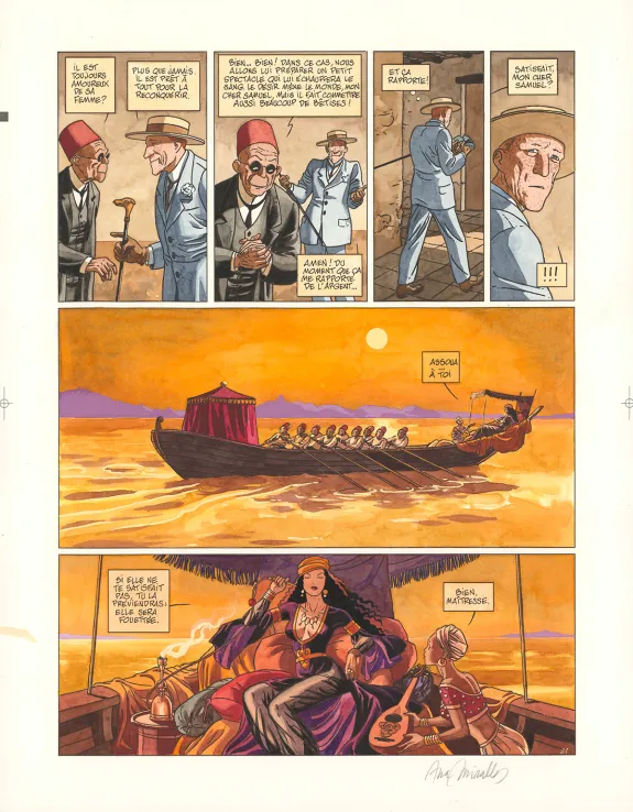 Planche couleur, Djinn, Les 30 clochettes (T.2), Ana Miralles