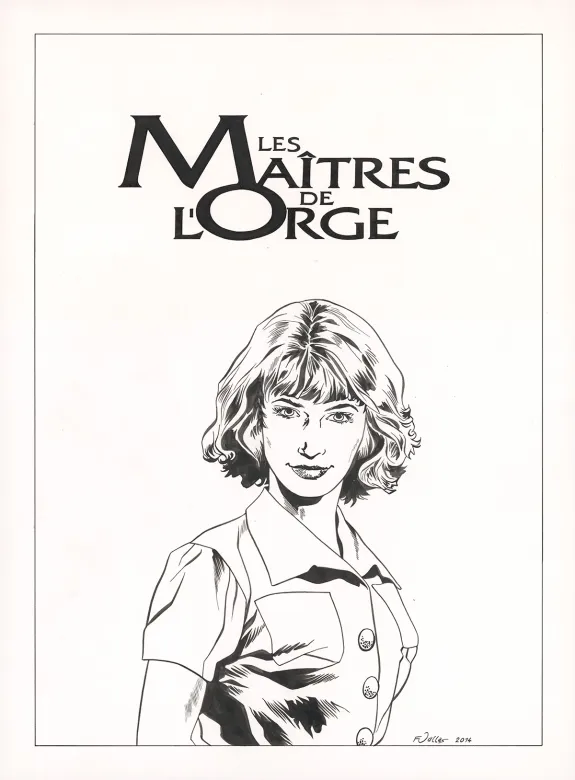 Cover, Les Maîtres de l'orge, Julienne, 1950 (T.5), Francis Vallès