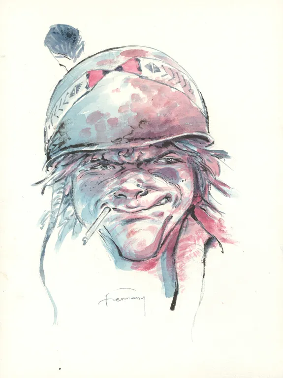Illustration couleur, Jeremiah,  Hermann