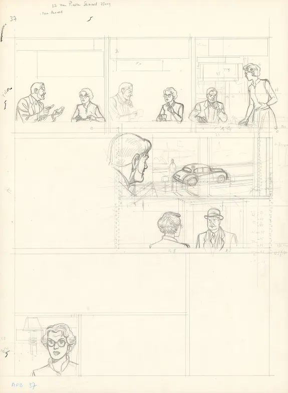 Crayonné, Blake et Mortimer, L'Affaire Francis Blake (T.13), Ted Benoit