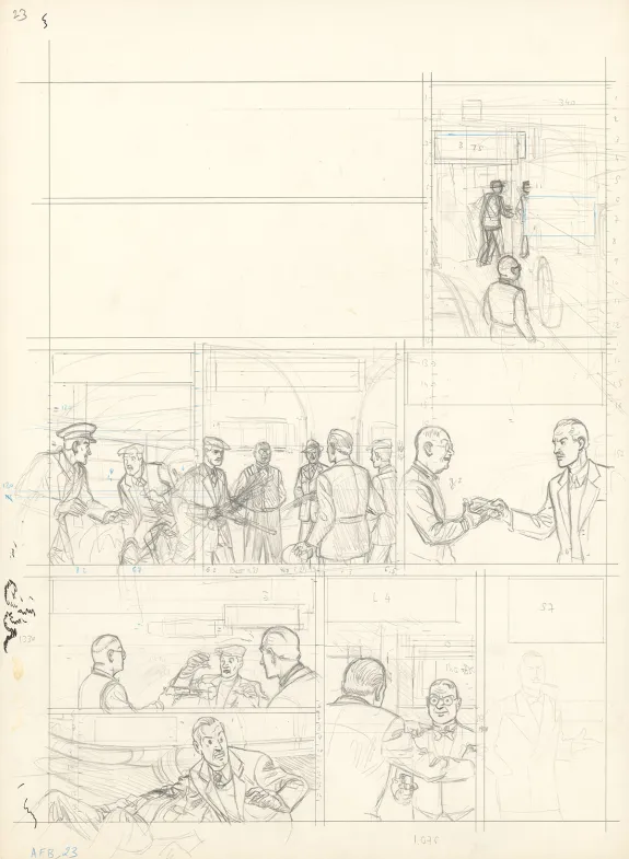 Crayonné, Blake et Mortimer, L'Affaire Francis Blake (T.13), Ted Benoit