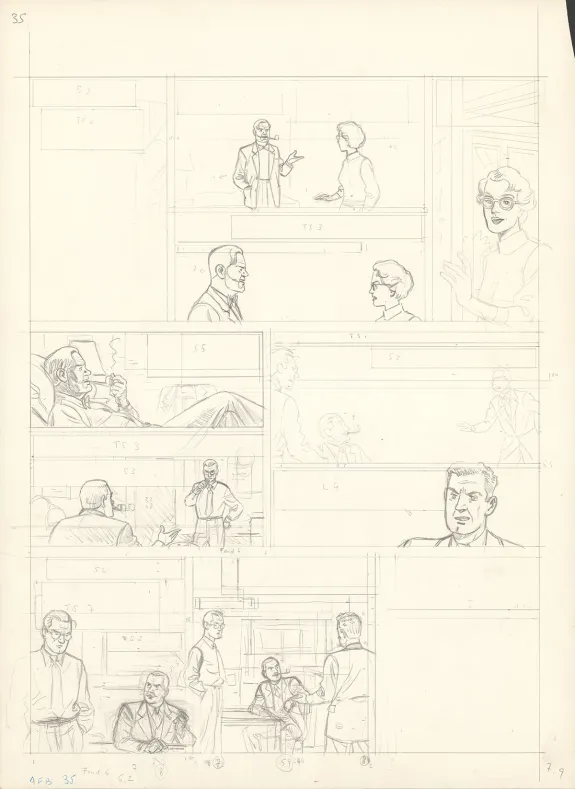 Crayonné, Blake et Mortimer, L'Affaire Francis Blake (T.13), Ted Benoit
