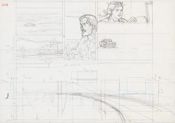 Sketch, Blake et Mortimer, L'Étrange Rendez-vous (T.15), Ted Benoit