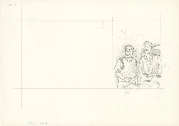 Sketch, Blake et Mortimer, L'Affaire Francis Blake (T.13), Ted Benoit