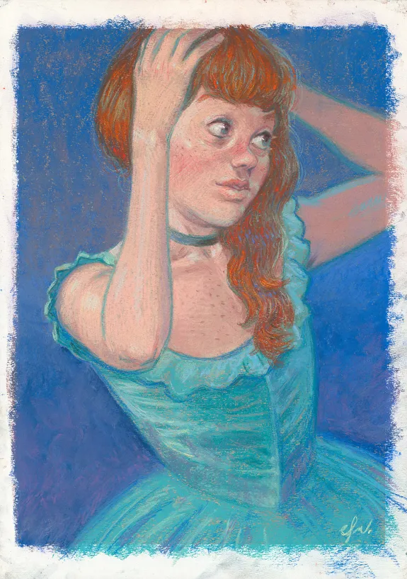 Illustration couleur, Degas, La Danse de la Solitude,  Efa