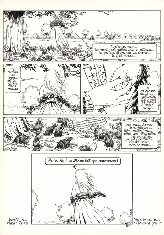 Black and white original page, Les Voleurs d'Empire, Les Voleurs d'empires (T.1), Martin Jamar