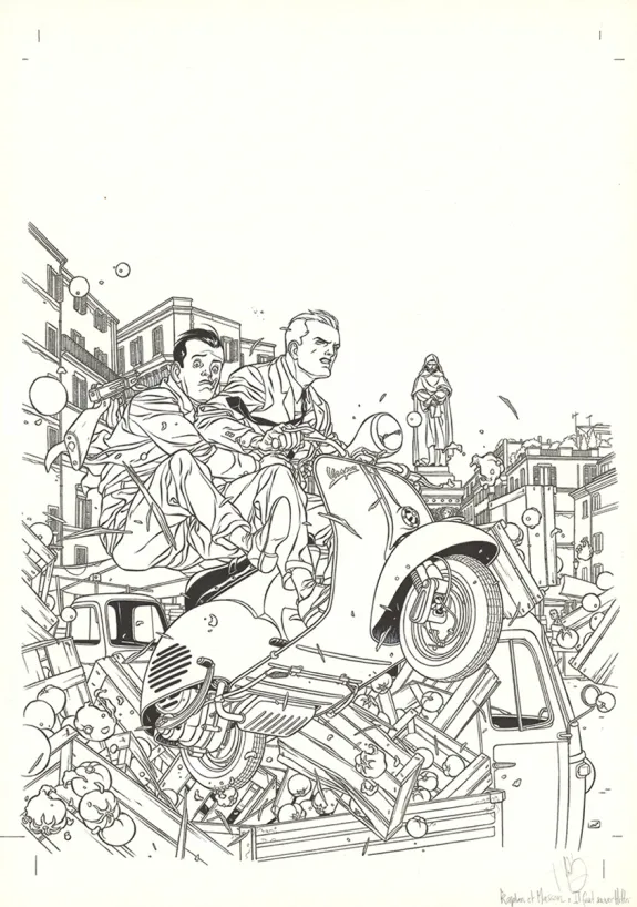 Couverture, Kaplan & Masson, Il faut sauver Hitler (T.2), Jean-Christophe Thibert