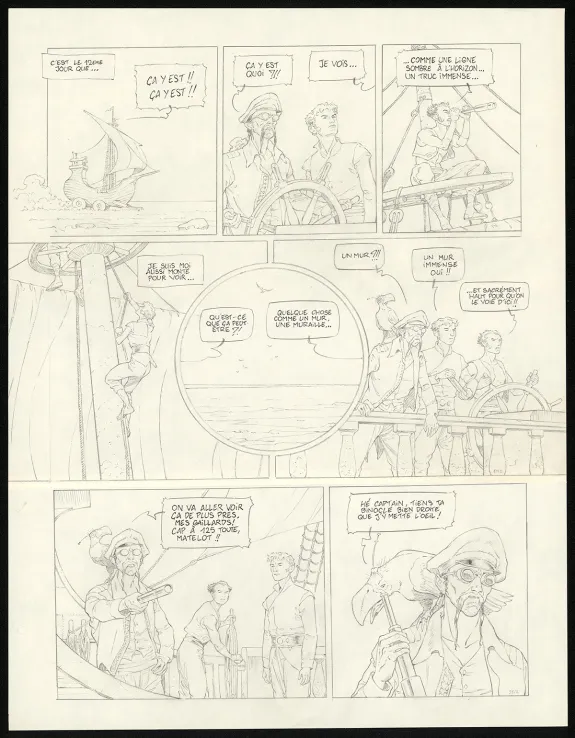 Planche noir et blanc, Sprague (T.1), Olivier Roman