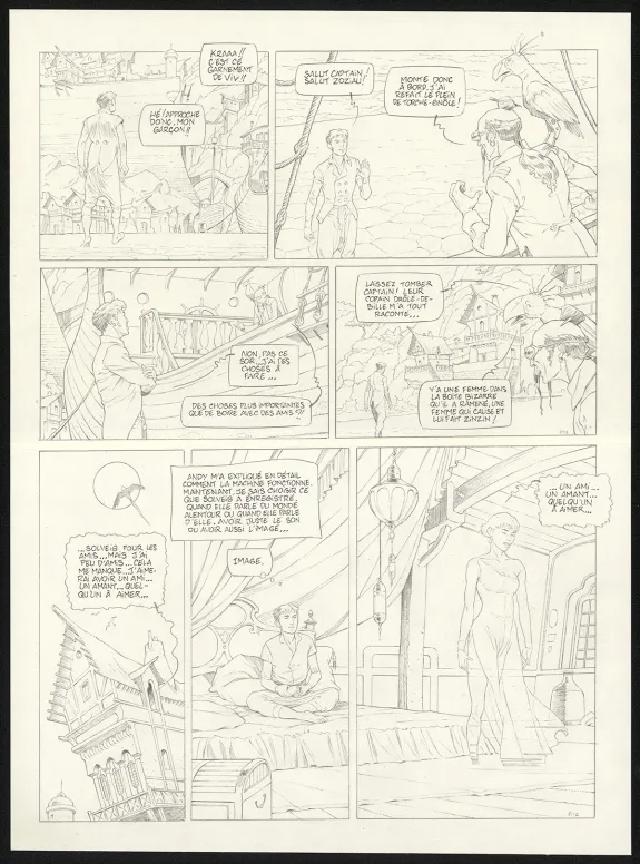 Planche noir et blanc, Sprague (T.1), Olivier Roman