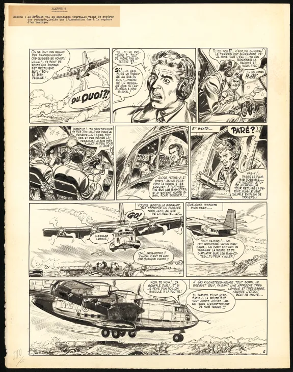 Planche noir et blanc, Claude Pascal
