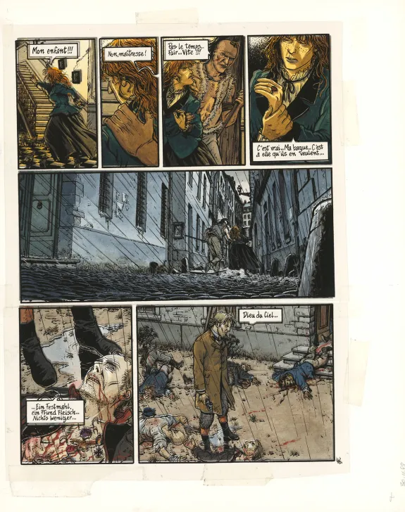 Color layout, Les Voleurs d'Empire, Chat qui mord (T.5), Martin Jamar