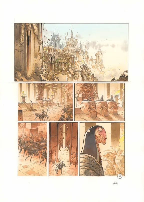 Planche couleur, Space Relic Hunters,  Grun