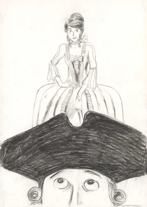 Cover, Voltaire amoureux, Voltaire très amoureux (T.2), Clément Oubrerie