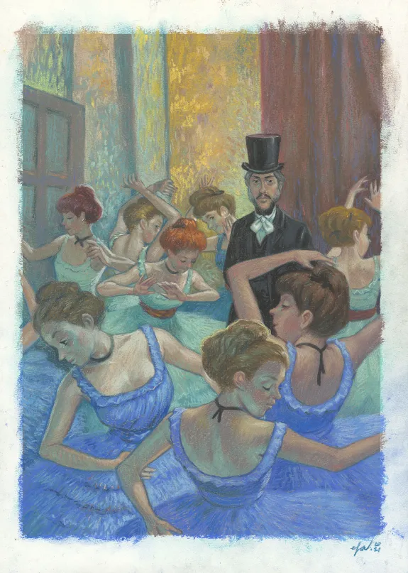 Couverture, Degas, La Danse de la Solitude,  Efa