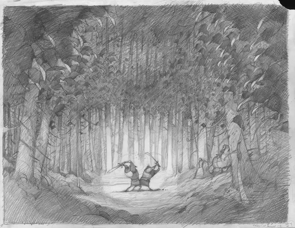 Crayonné, Orlando Furioso, Frédéric Pillot