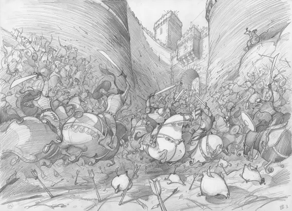 Crayonné, Orlando Furioso, Frédéric Pillot
