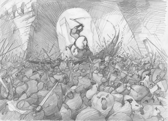 Crayonné, Orlando Furioso, Frédéric Pillot