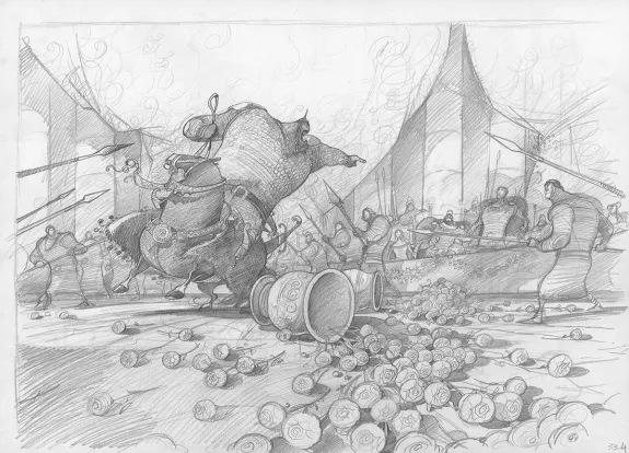 Crayonné, Orlando Furioso, Frédéric Pillot