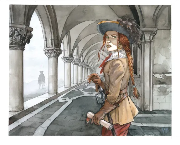 Illustration couleur, Giacomo C.,  Griffo
