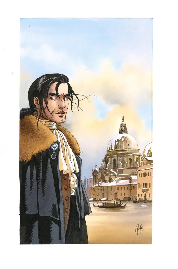 Illustration couleur, Giacomo C.,  Griffo