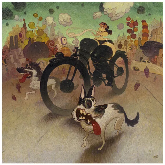 Peinture, Pillowy, the Art of Dave Cooper, Dave Cooper