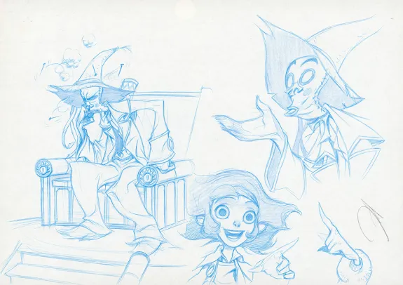 Sketch, Le Magicien d'Oz, Enrique Fernandez