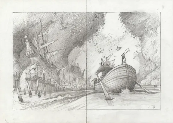 Crayonné, Balbuzar, Frédéric Pillot