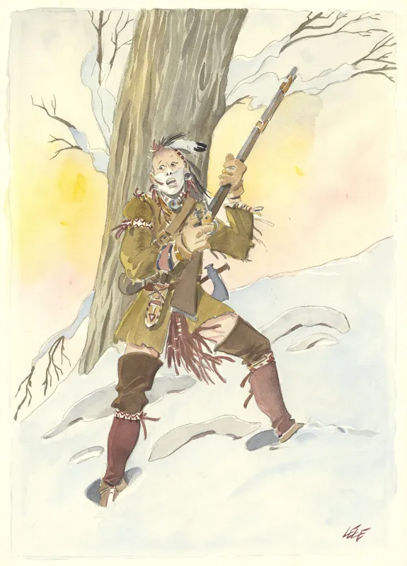 Colored illustration, Lele Vianello