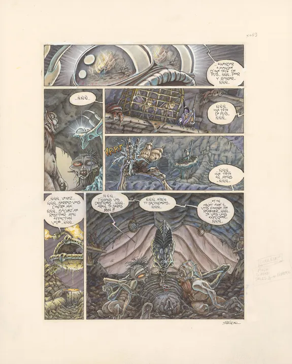 Planche couleur, Légendes des Contrées oubliées, Le Pays des songes (T.2), Thierry Ségur