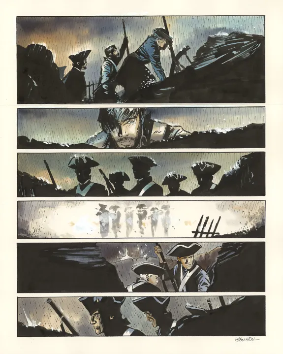 Planche couleur, Nouvelle France, Bernard Vrancken