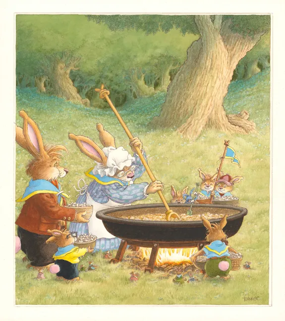 Couverture, La Famille Passiflore , L'Omelette géante , Loïc Jouannigot