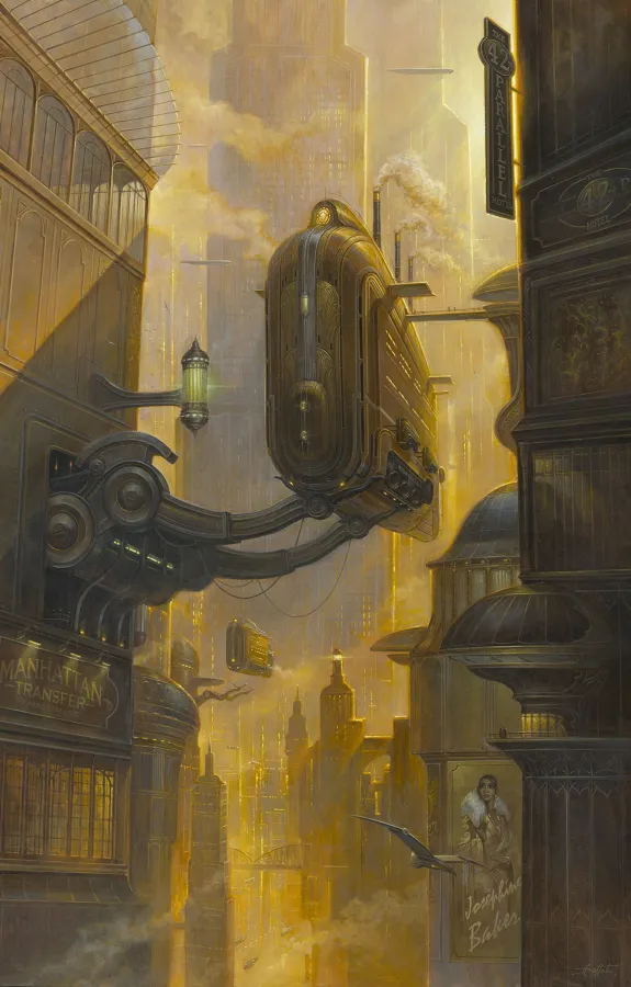 Peinture, Steam Lines, Didier Graffet