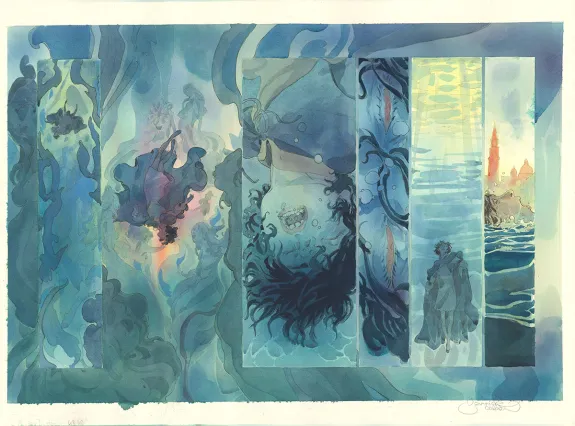 Planche couleur, Le Voleur d'amour, Yannick Corboz