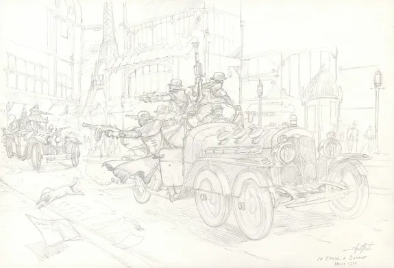 Sketch, Steampunk, Didier Graffet