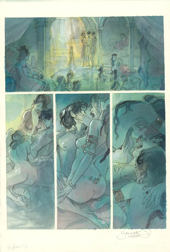 Planche couleur, Le Voleur d'amour, Yannick Corboz