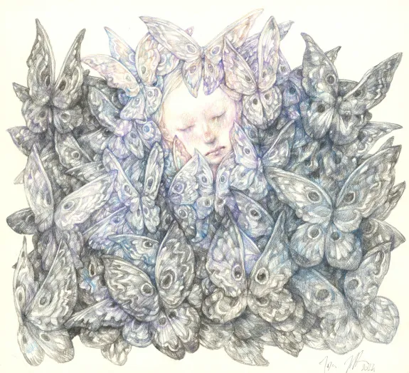 Colored illustration, Marco Mazzoni