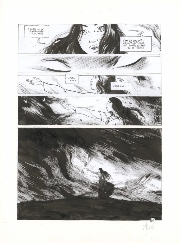 Planche noir et blanc, Ténébreuse, Livre second  (T.2), Vincent Mallié
