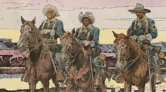 Exposition Delaby, Hubinon, Palacios, Tillieux, Vallès et Vance