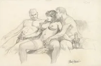 Illustration noir et blanc, Druuna, Druuna X, Paolo Serpieri