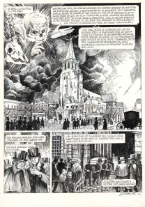 Planche noir et blanc, La Tête de mort venue de Suède, Daria Schmitt