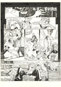 Planche noir et blanc, Shi, Au Commencement était la colère (T.1), Josep Homs